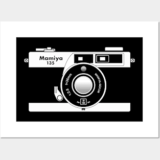 Vintage Camera Vector 1 Posters and Art